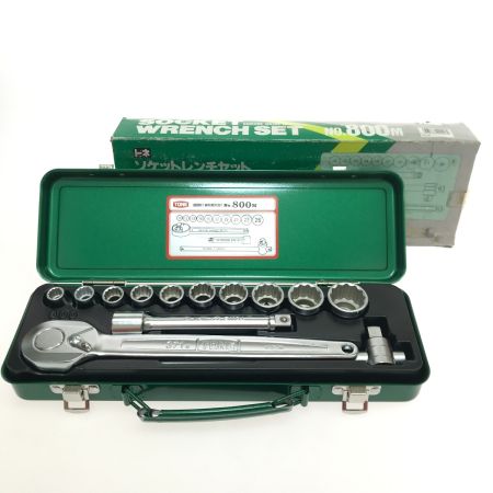  TONE トネ ツールセット ソケットレンチセット 800M