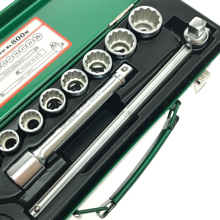 TONE トネ ツールセット ソケットレンチセット 800M - 中古工具・電動