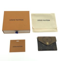 $$ LOUIS VUITTON ルイヴィトン モノグラム ポルトフォイユ・ゾエ M80725 Aランク