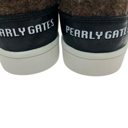   PEARLY GATES ハイカット ゴルフシューズ ブラウン 053-992062 23.5cm