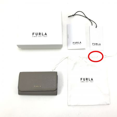 FURLA フルラ キーケース 4連タイプ バビロン RAC5UNO グレー