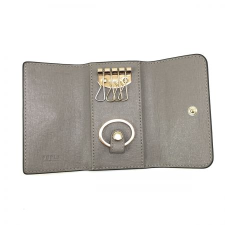  FURLA フルラ キーケース 4連タイプ バビロン RAC5UNO グレー