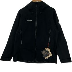 $$ MAMMUT マムート アルパインガイド ハードシェルフーデッドジャケット  1010-31340 ブラック Sランク