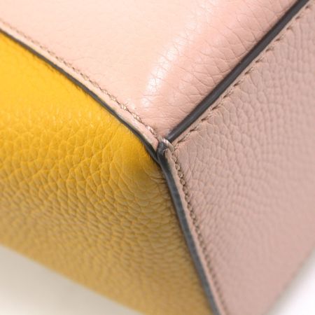  TORY BURCH トリーバーチ 2WAYハンドバッグ ライトピンクｘマスタード