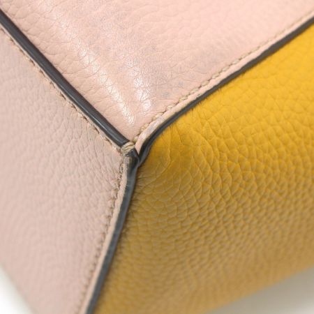  TORY BURCH トリーバーチ 2WAYハンドバッグ ライトピンクｘマスタード