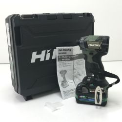 $$ HiKOKI ハイコーキ インパクトドライバ WH36DD フォレストグリーン Sランク