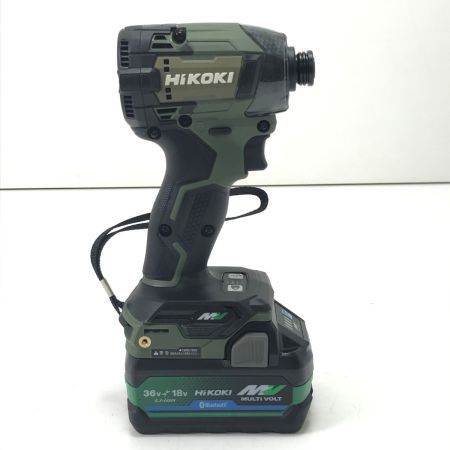  HiKOKI ハイコーキ インパクトドライバ WH36DD フォレストグリーン