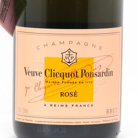  Veuve Clicquot ヴーヴクリコ Ponsardin ROSE アイスジャケットセット 750ml 12％ 未開栓