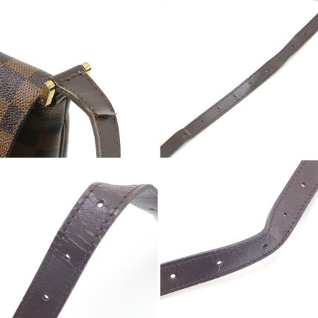  LOUIS VUITTON ルイヴィトン ダミエ ミュゼット ショルダーバッグ N51302 ブラウン