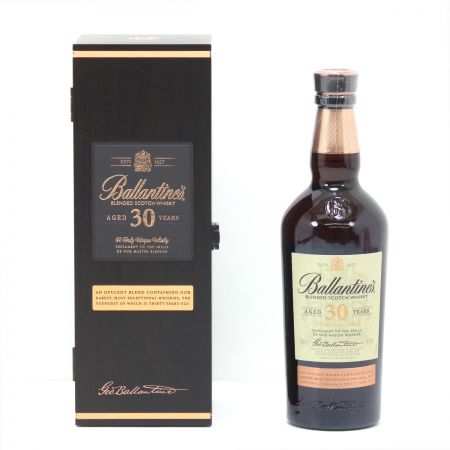  Ballantine's バランタイン スコッチウイスキー 30年 700ml 40度 新ボトル 木箱入り 未開栓