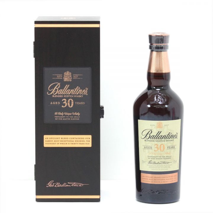 Ballantine’s 30年 スコッチウイスキー 750ml｜未開栓・箱付き Ballantine's バランタイン スコッチウイスキー 30年 700ml 40度 新
