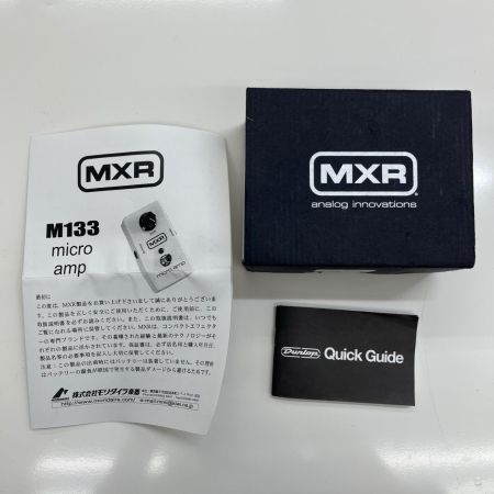  MXR エフェクター Microamp M133