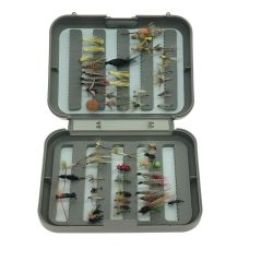 $$ C&F DESIGN 完成フライ 53個セット 釣り用品 釣り小物 フライケース Cランク