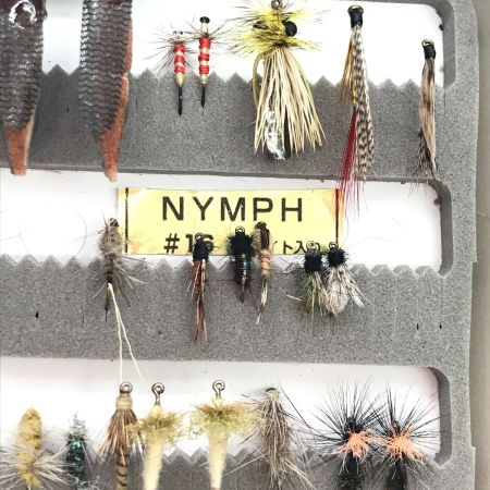  C&F DESIGN 完成フライ 57個セット 釣り用品 釣り小物 フライケース