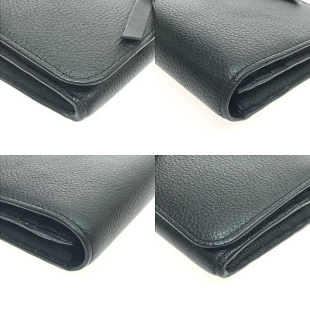  Chloe クロエ 長財布 ロゴプレート ブラック