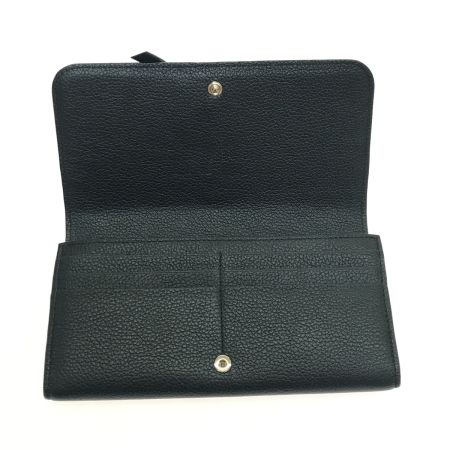  Chloe クロエ 長財布 ロゴプレート ブラック