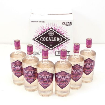  コカレロヴィータ VIDA ヴィーダ ピンクリキュール 700ml 22度 箱入り6本セット（2） 未開栓