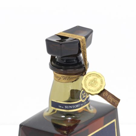 【北海道内限定発送】 SUNTORY サントリー  プレミアム12年 青ラベル 720ml 43度  未開栓