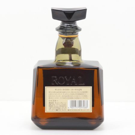 【北海道内限定発送】 SUNTORY サントリー  ウイスキー ローヤル ゴールド SRラベル 12年 700ml 43度 未開栓