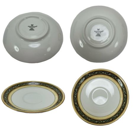  Wedgwood ウェッジウッド INDIA インディア リーシェイプ カップ&ソーサー 2Pセット