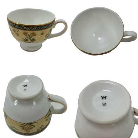  Wedgwood ウェッジウッド INDIA インディア リーシェイプ カップ&ソーサー 2Pセット