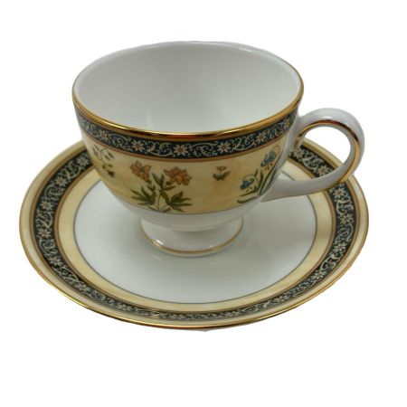  Wedgwood ウェッジウッド INDIA インディア リーシェイプ カップ&ソーサー 2Pセット