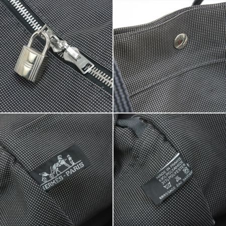  HERMES エルメス エールラインTGM トートバッグ グレー