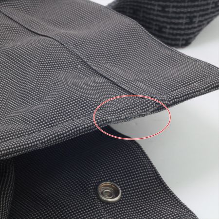  HERMES エルメス エールラインTGM トートバッグ グレー