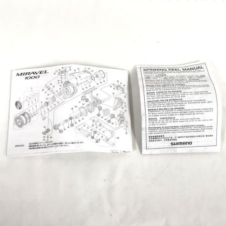  SHIMANO シマノ 22ミラベル C2000SHG 釣り用品 リール スピニングリール 045133