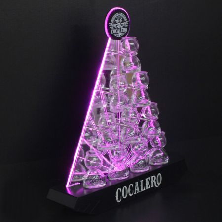   COCALERO コカレロ ボムタワー LEDディスプレイ グラス12個付き
