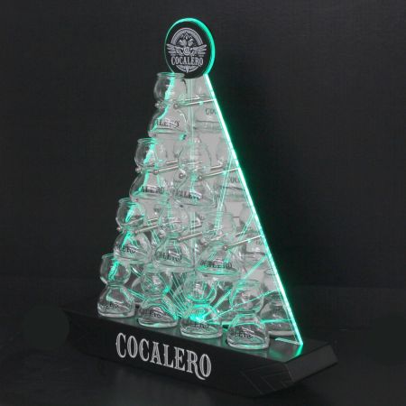   COCALERO コカレロ ボムタワー LEDディスプレイ グラス12個付き