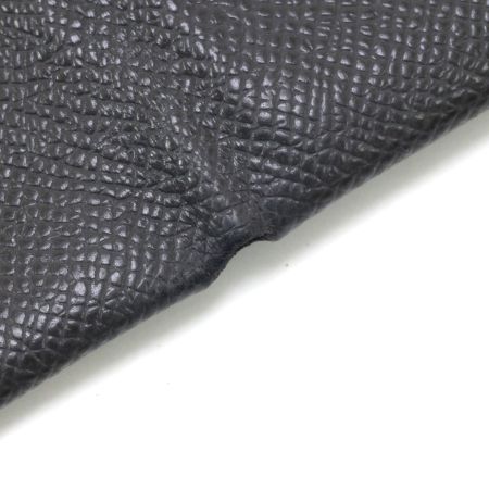  HERMES エルメス ヴォーエプソン カルヴィデュオ 名刺入れ U FM010 PM グレー