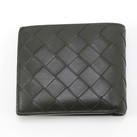  BOTTEGA VENETA ボッテガヴェネタ イントレチャート 2つ折り財布 P019252849 ブラック