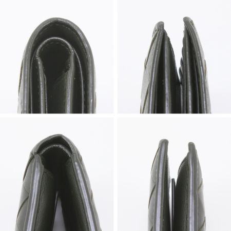  BOTTEGA VENETA ボッテガヴェネタ イントレチャート 2つ折り財布 P019252849 ブラック