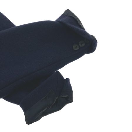  PRADA プラダ ウール チェスター コート RN98339/CA34767 ネイビー