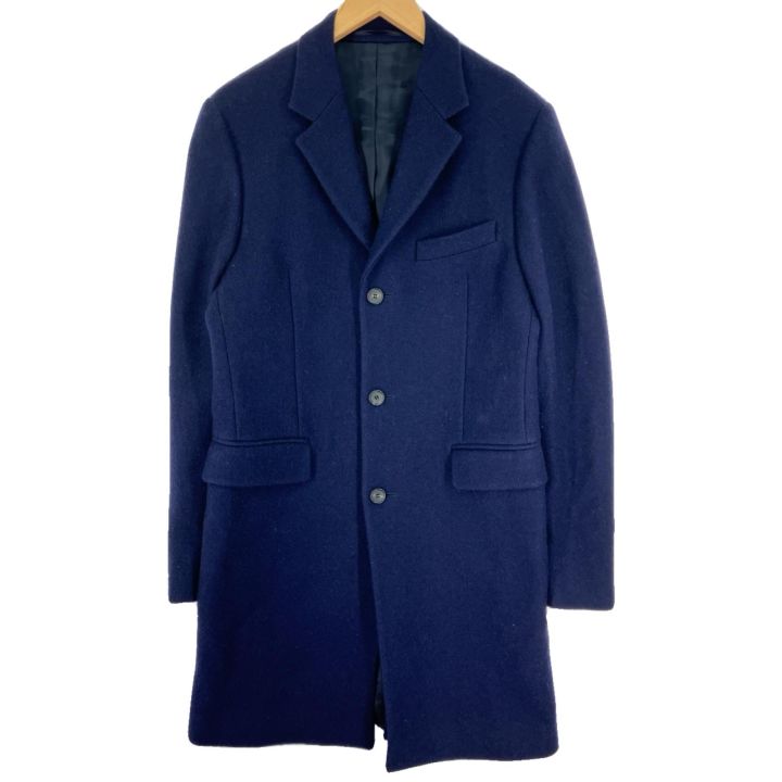 PRADA ネイビー チェスターコート 美品 PRADA チェスターコート 
