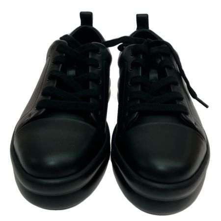  HERMES エルメス レザースニーカー 24～24.5cm 232109Z ブラック