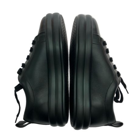  HERMES エルメス レザースニーカー 24～24.5cm 232109Z ブラック