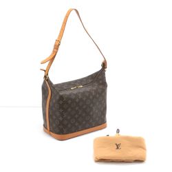$$ LOUIS VUITTON ルイヴィトン モノグラム アムファースリー ショルダーバッグ M47275 ブラウン Bランク