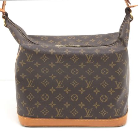  LOUIS VUITTON ルイヴィトン モノグラム アムファースリー ショルダーバッグ M47275 ブラウン
