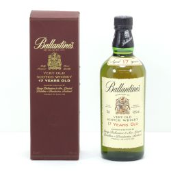 $$ Ballantine's バランタイン スコッチウイスキー 17年 750ml 43度 旧ボトル ギフトBOX付 Sランク 未開栓