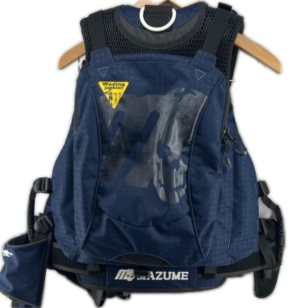 mazume マズメ 釣り用品 フィッシングベスト Red-Moon 9th ネイビー SIZE Free
