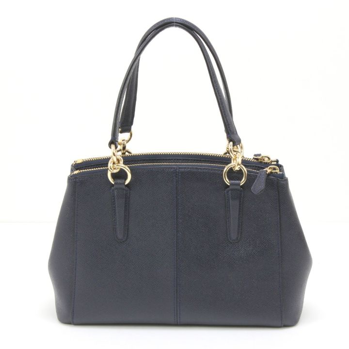 COACH（コーチ）】ネイビー ショルダーバッグ 2way