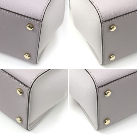  Kate Spade ケイトスペード 2WAYハンドバッグ ストラップ付 パープル