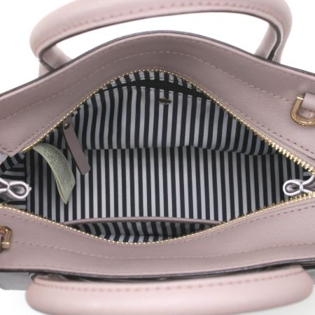  Kate Spade ケイトスペード 2WAYハンドバッグ ストラップ付 パープル