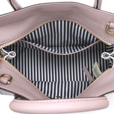  Kate Spade ケイトスペード 2WAYハンドバッグ ストラップ付 パープル