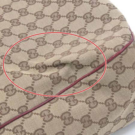  GUCCI グッチ ハンドバッグ 113017 ブラウン×レッド