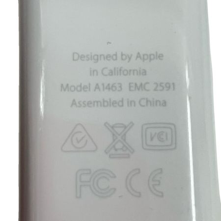  Apple アップル 純正 変換コネクタ Model A1463 Thunderbolt to FireWire800