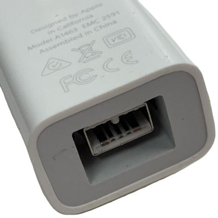  Apple アップル 純正 変換コネクタ Model A1463 Thunderbolt to FireWire800