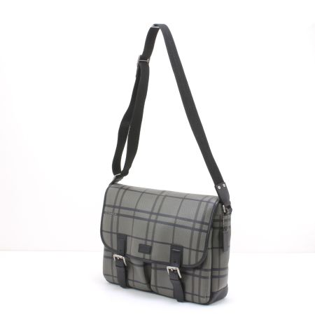  COACH コーチ ショルダーバッグ メッセンジャーバッグ F70460 ブラック×グレー